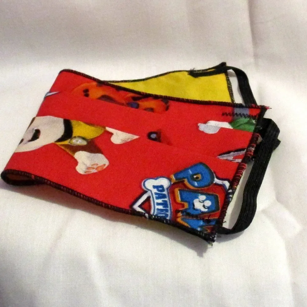 Handcrafted Face Mask Paw Patrol